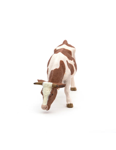Figurine Vache simmental broutant Papo 51147 — réaliste, éducatif
