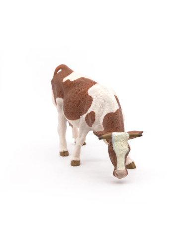 Figurine Vache simmental broutant Papo 51147 — réaliste, éducatif