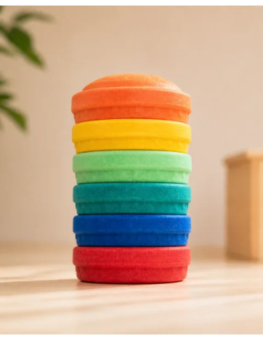 Pierres de motricité × 18 | Parcours classe maternelle