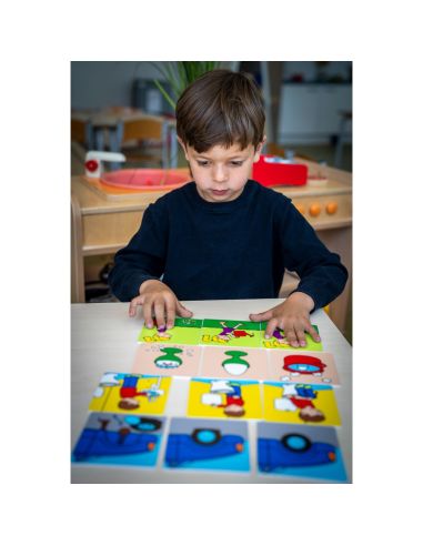 Histoire en 3 étapes Educo | Jeu de langage enfant