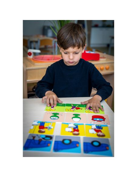 Histoire en 3 étapes Educo | Jeu de langage enfant