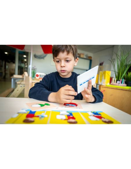 Histoire en 3 étapes Educo | Jeu de langage enfant