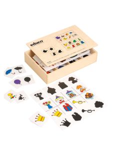 Jeu des ombres Educo | Association image et ombre