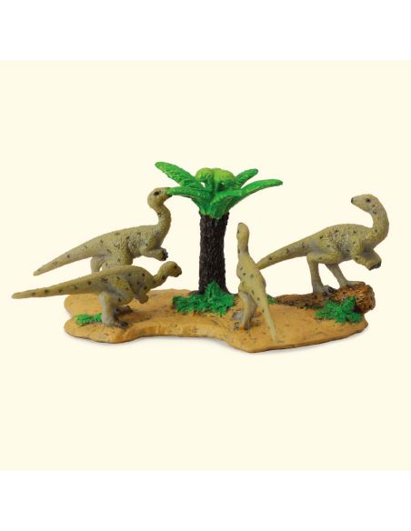 Famille d’Hypsilophodon CollectA – Figurine dinosaure