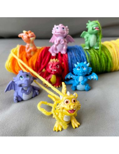 Mystic Mood Dragons TOOB Safari Ltd 104592 | 7 Mini Dragons Émotions