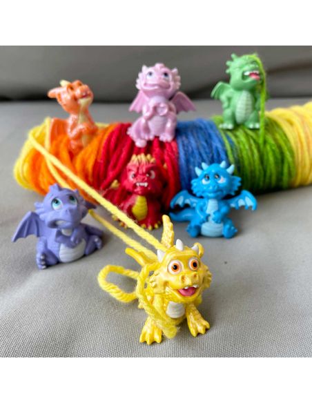 Mystic Mood Dragons TOOB Safari Ltd 104592 | 7 Mini Dragons Émotions