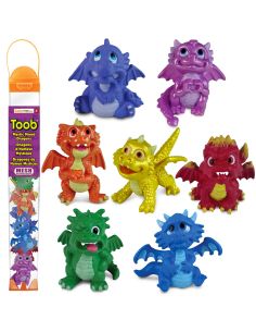 Mystic Mood Dragons TOOB Safari Ltd 104592 | 7 Mini Dragons Émotions
