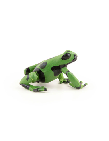 Grenouille équatoriale verte Papo — figurine animale réaliste