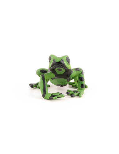 Grenouille équatoriale verte Papo — figurine animale réaliste