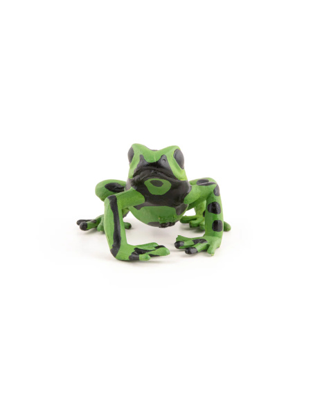 Grenouille équatoriale verte Papo — figurine animale réaliste