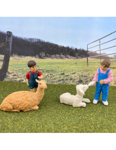 Figurines de la ferme - Tube Safari Ltd® 683704 | Matériel pédagogique | Enrichissement Montessori