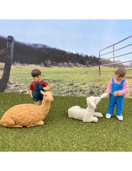 Figurines de la ferme - Tube Safari Ltd® 683704 | Matériel pédagogique | Enrichissement Montessori