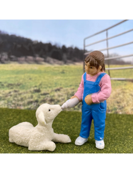 Figurines de la ferme - Tube Safari Ltd® 683704 | Matériel pédagogique | Enrichissement Montessori