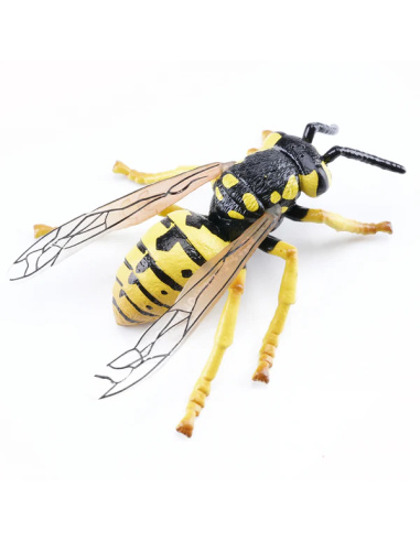 Figurine Insecte Guêpe ailée réaliste - ToyMany ML00425