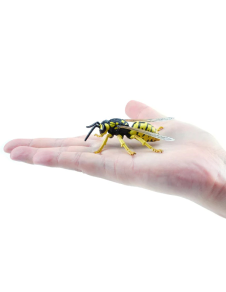Figurine Insecte Guêpe ailée réaliste - ToyMany ML00425