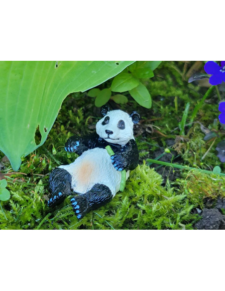Figurine Bébé Panda Géant allongé - ToyMany ML00355