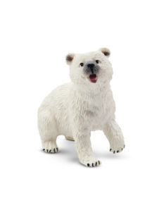 Figurine ourson polaire assis ToyMany