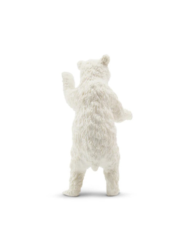 Figurine bébé ours polaire debout Toymany - Ourson