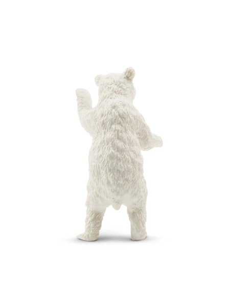 Figurine bébé ours polaire debout Toymany - Ourson