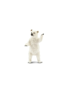 Figurine bébé ours polaire debout Toymany - Ourson