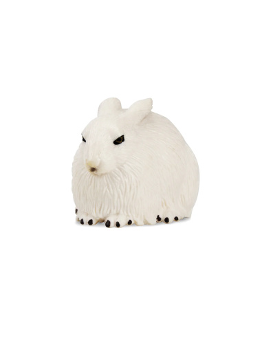 Lièvre arctique Toymany – Figurine animal polaire