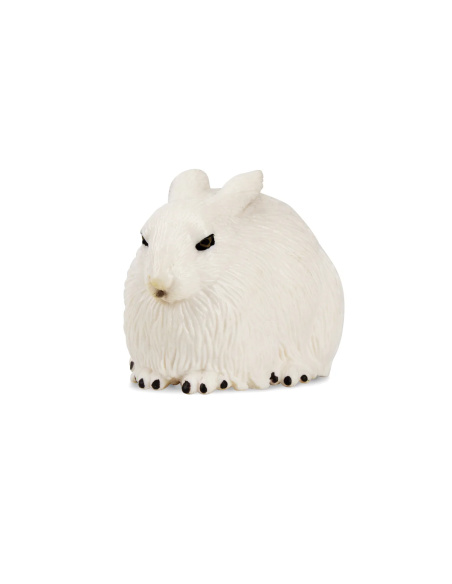 Lièvre arctique Toymany – Figurine animal polaire