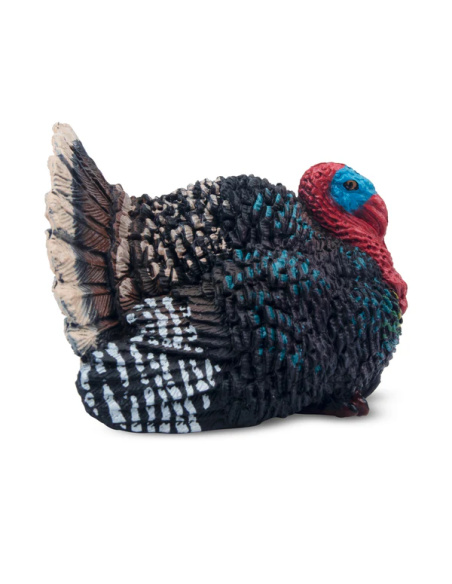 Dindon Toymany – Petite figurine animal de ferme