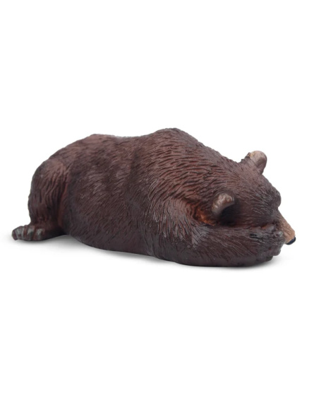Ours brun endormi Toymany – Petite figurine