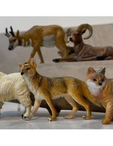 Coyote Toymany – Petite figurine canidé sauvage