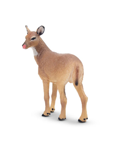 Petite figurine biche de Virginie ToyMany | Réaliste, 5,6 cm