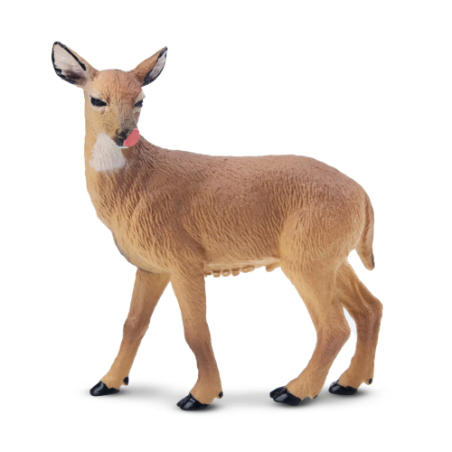 Petite figurine biche de Virginie ToyMany | Réaliste, 5,6 cm