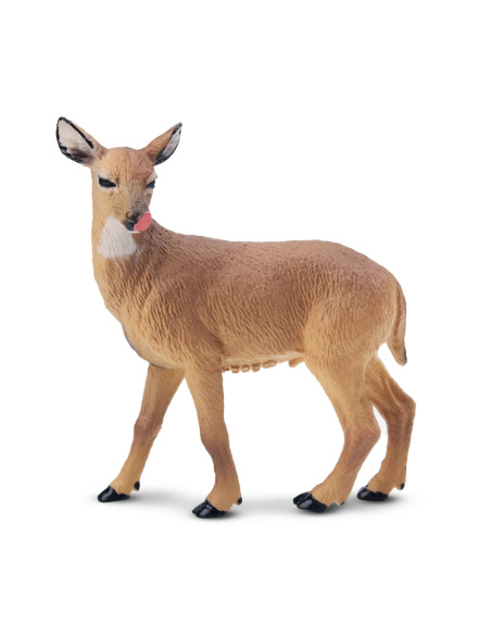 Petite figurine biche de Virginie ToyMany | Réaliste, 5,6 cm