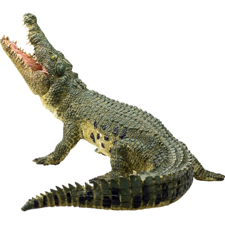 Figurine Crocodile à mâchoire mobile - Mojo 387162 | Matériel pédagogique | Enrichissement Montessori | Jouet