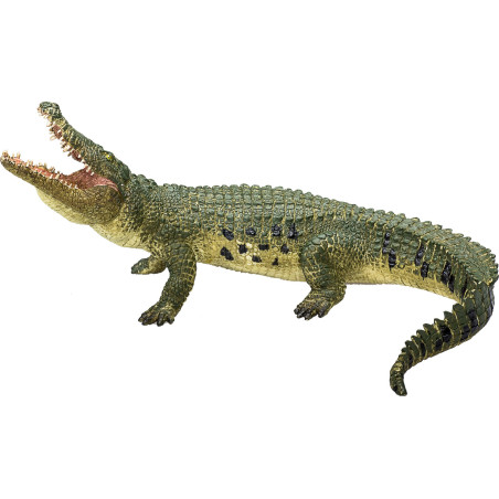 Figurine Crocodile à mâchoire mobile - Mojo 387162 | Matériel pédagogique | Enrichissement Montessori | Jouet