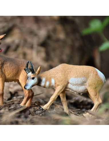 Petite figurine antilope d'Amérique ToyMany | Pronghorn
