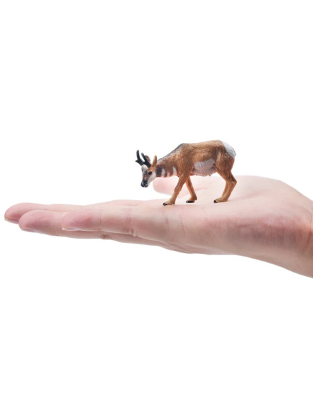 Petite figurine antilope d'Amérique ToyMany | Pronghorn