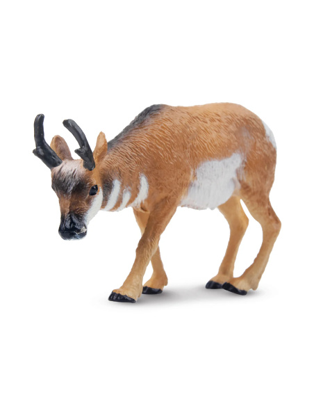 Petite figurine antilope d'Amérique ToyMany | Pronghorn