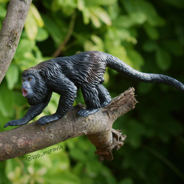 Singe hurleur Toymany – Figurine singe d’Amérique