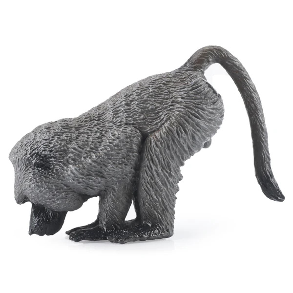Babouin olive Toymany – Figurine singe africain