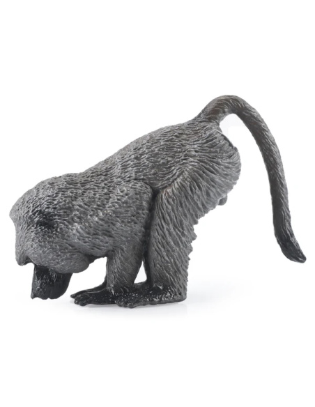 Babouin olive Toymany – Figurine singe africain