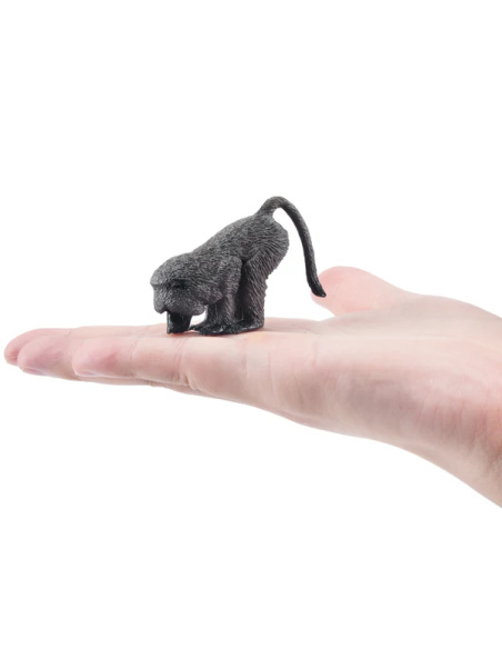 Babouin olive Toymany – Figurine singe africain