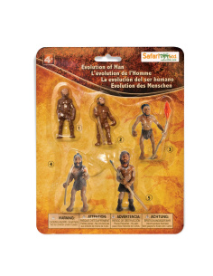 Évolution de l'homme - Lot de 5 figurines Safari 663816