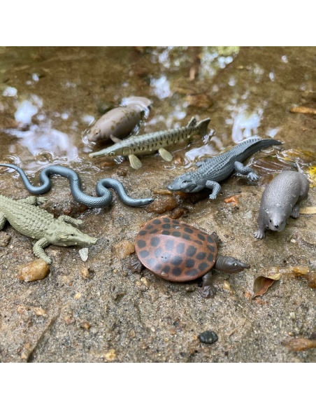 Tube Figurines Everglades Safari Ltd® | Animaux des Zones Humides