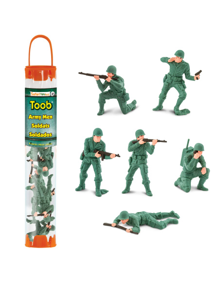 Figurines Soldats de l'Armée Moderne | Tube Safari Ltd 679104
