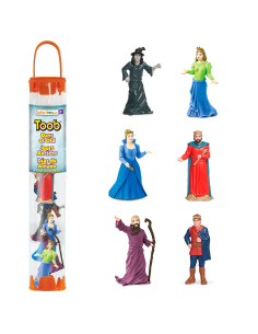Tube Safari Ltd 6 figurines de conte Days of Old | Plongez au Cœur des Contes Médiévaux