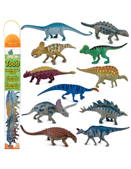 TOOB Dinosaures herbivores · 11 figurines dès 3 ans