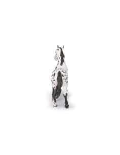 Figurine cheval appaloosa noir Papo - Race américaine 2