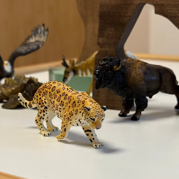 Figurine bison d'Amérique Toymany Small - Jouet réaliste