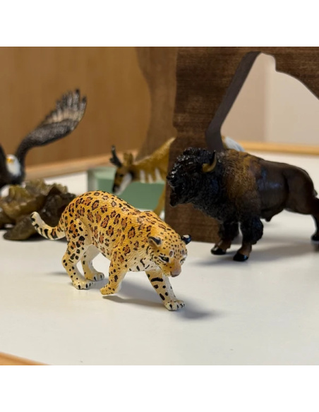 Figurine bison d'Amérique Toymany Small - Jouet réaliste