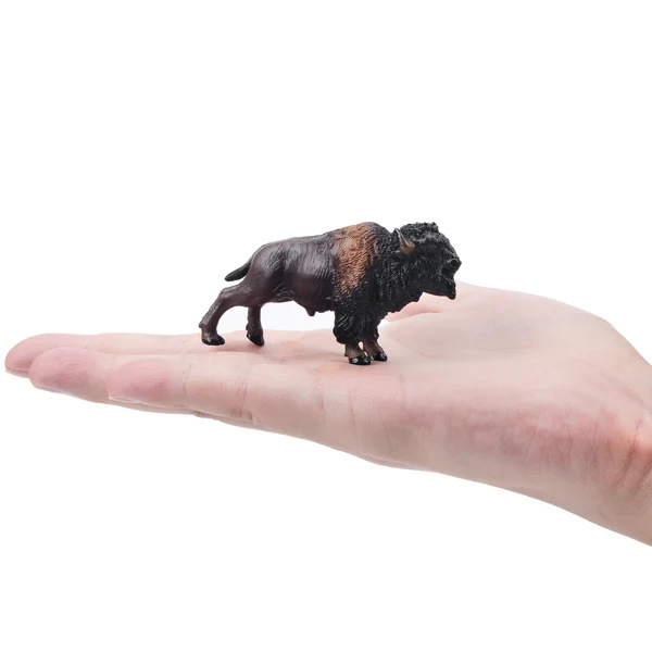 Figurine bison d'Amérique Toymany Small - Jouet réaliste